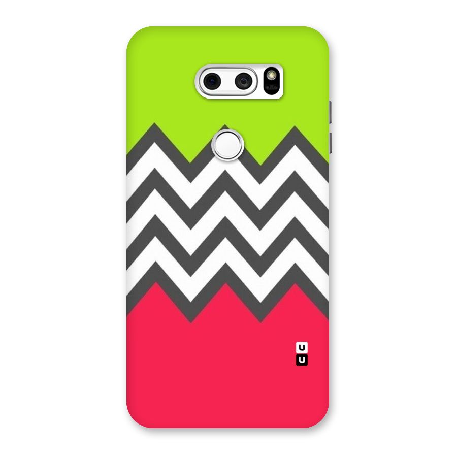 Cute Chevron Back Case for LG V30