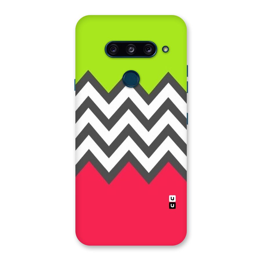 Cute Chevron Back Case for LG  V40 ThinQ