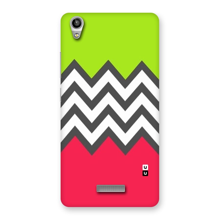 Cute Chevron Back Case for Lava-Pixel-V1