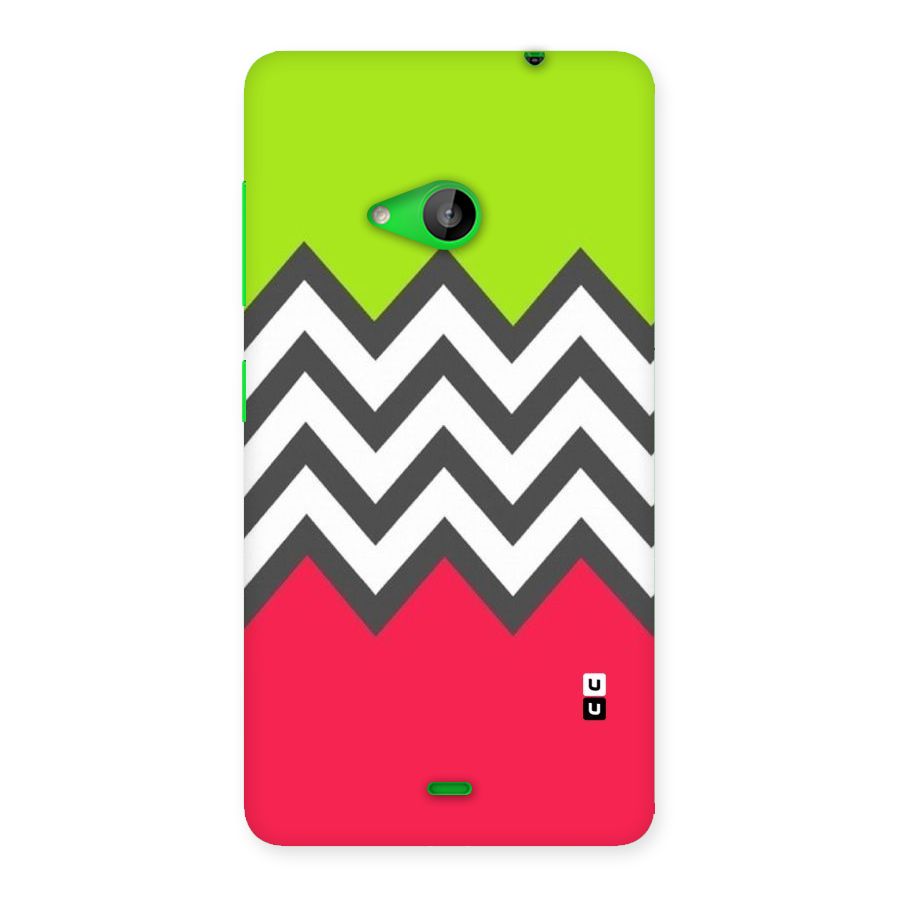 Cute Chevron Back Case for Lumia 535
