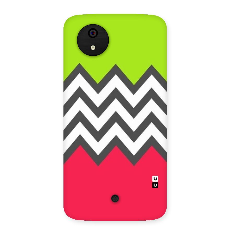 Cute Chevron Back Case for Micromax Canvas A1