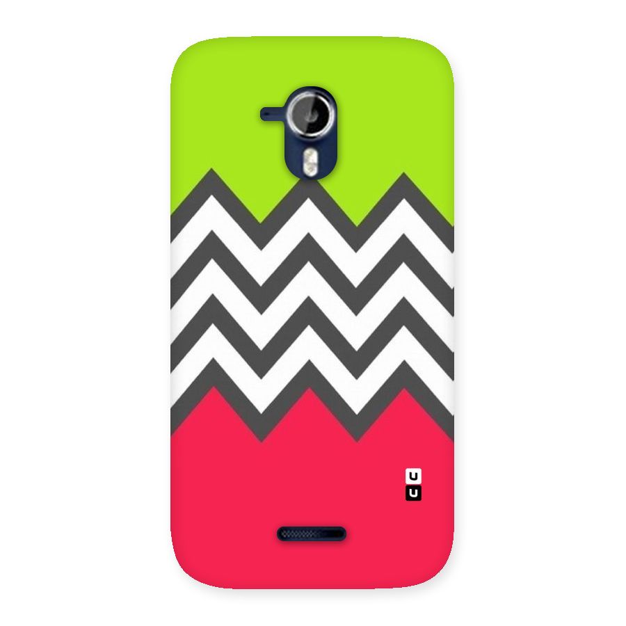 Cute Chevron Back Case for Micromax Canvas Magnus A117