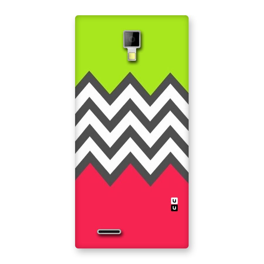 Cute Chevron Back Case for Micromax Canvas Xpress A99