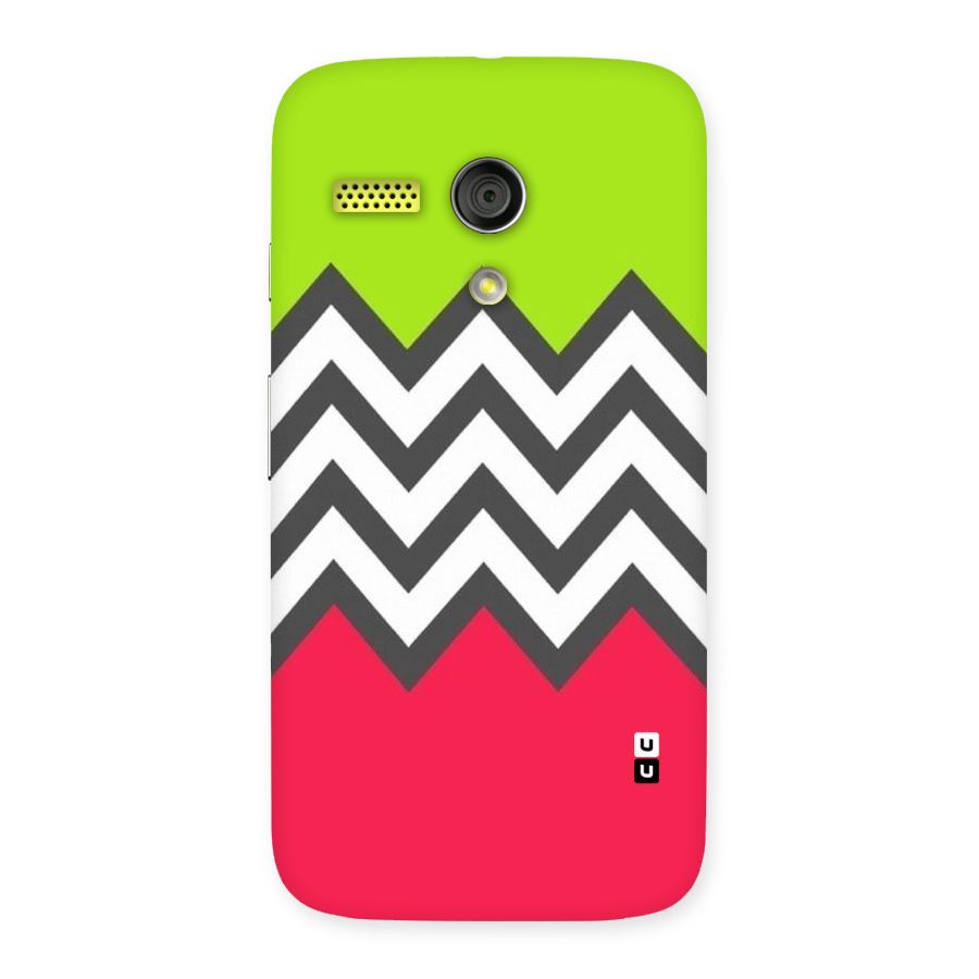 Cute Chevron Back Case for Moto G
