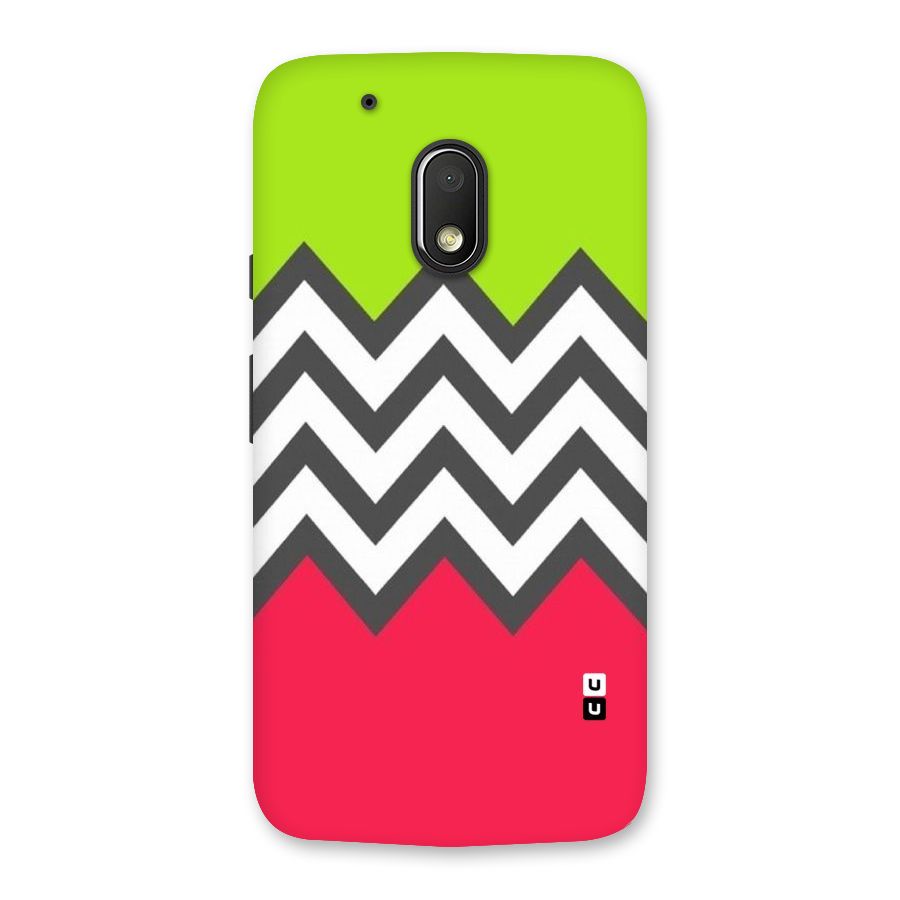 Cute Chevron Back Case for Moto G4 Play