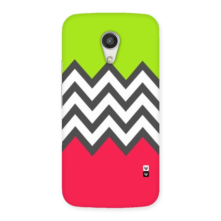 Cute Chevron Back Case for Moto G 2nd Gen