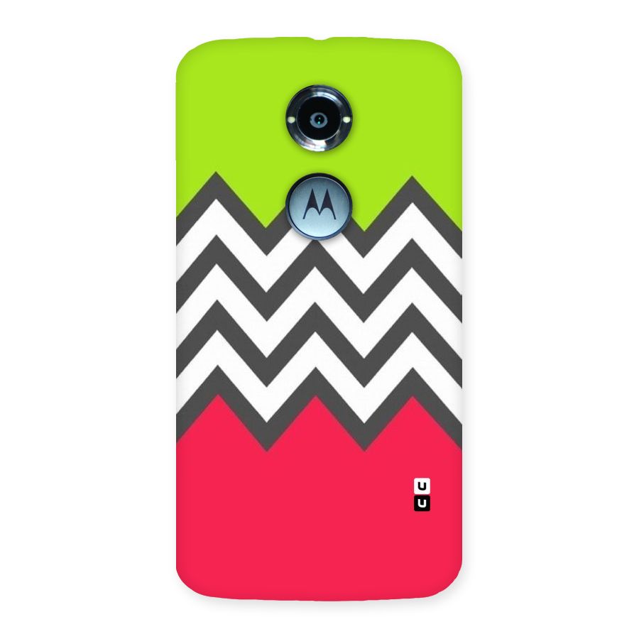 Cute Chevron Back Case for Moto X 2nd Gen