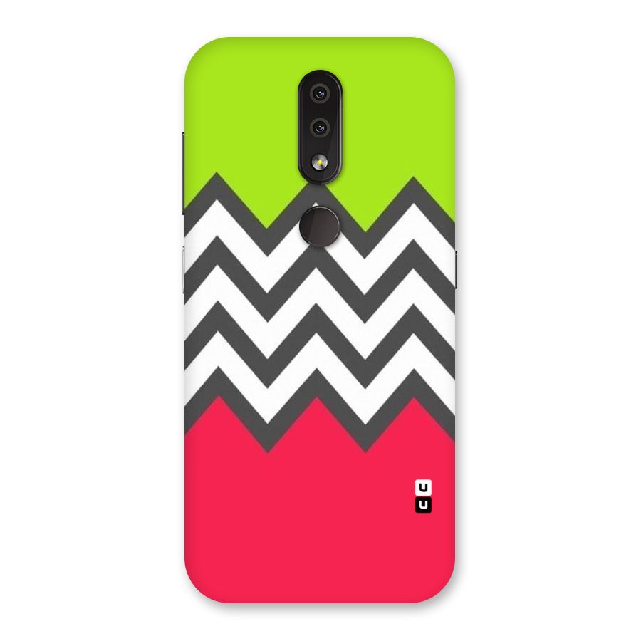 Cute Chevron Back Case for Nokia 4.2