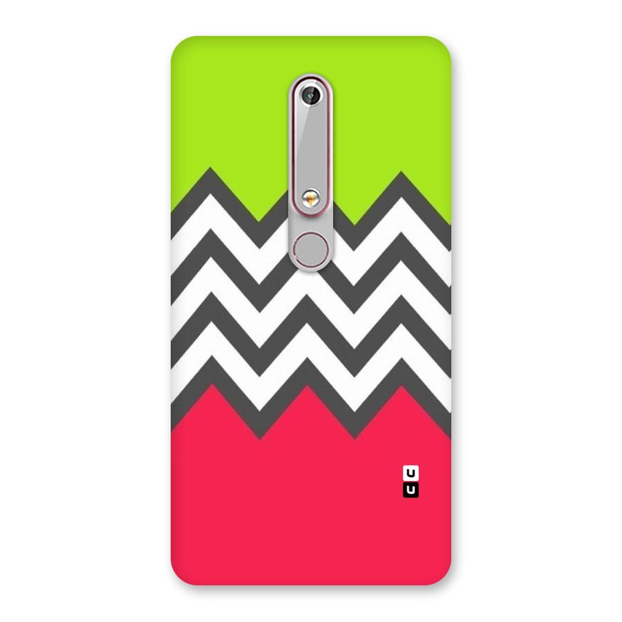 Cute Chevron Back Case for Nokia 6.1