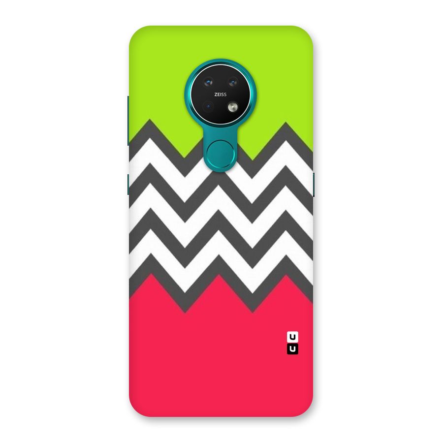 Cute Chevron Back Case for Nokia 7.2