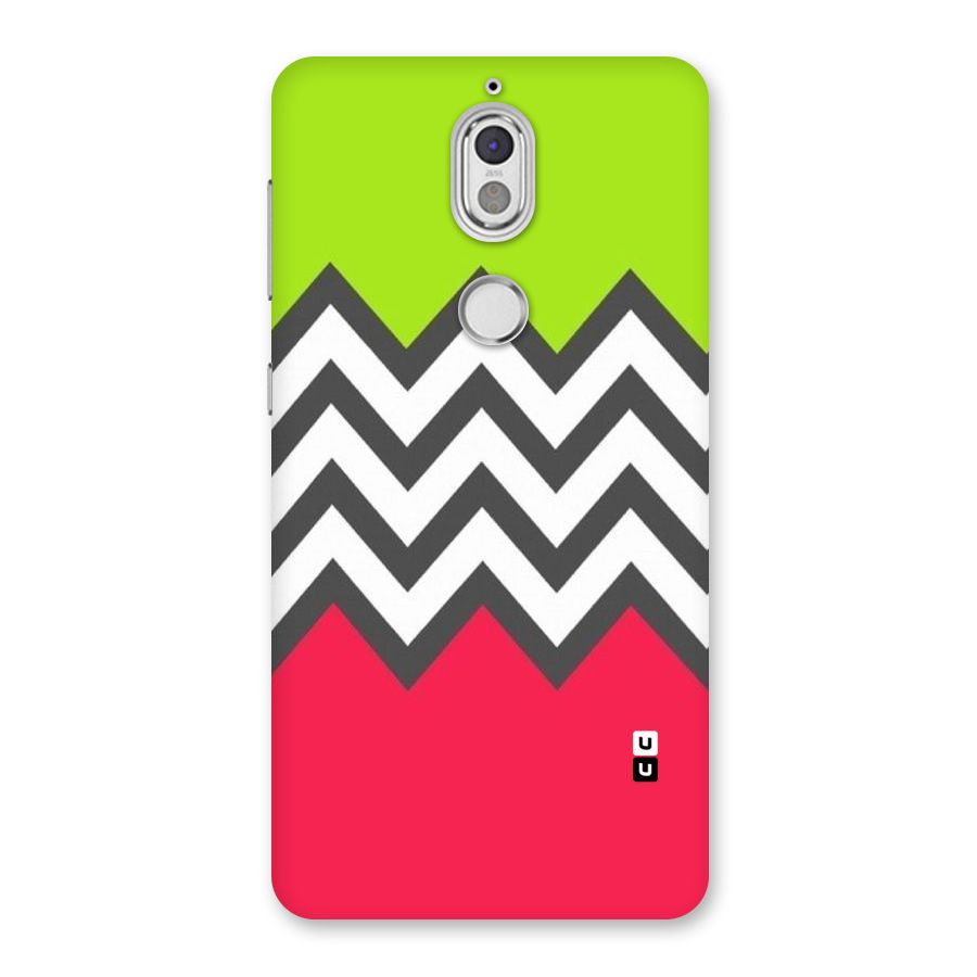 Cute Chevron Back Case for Nokia 7