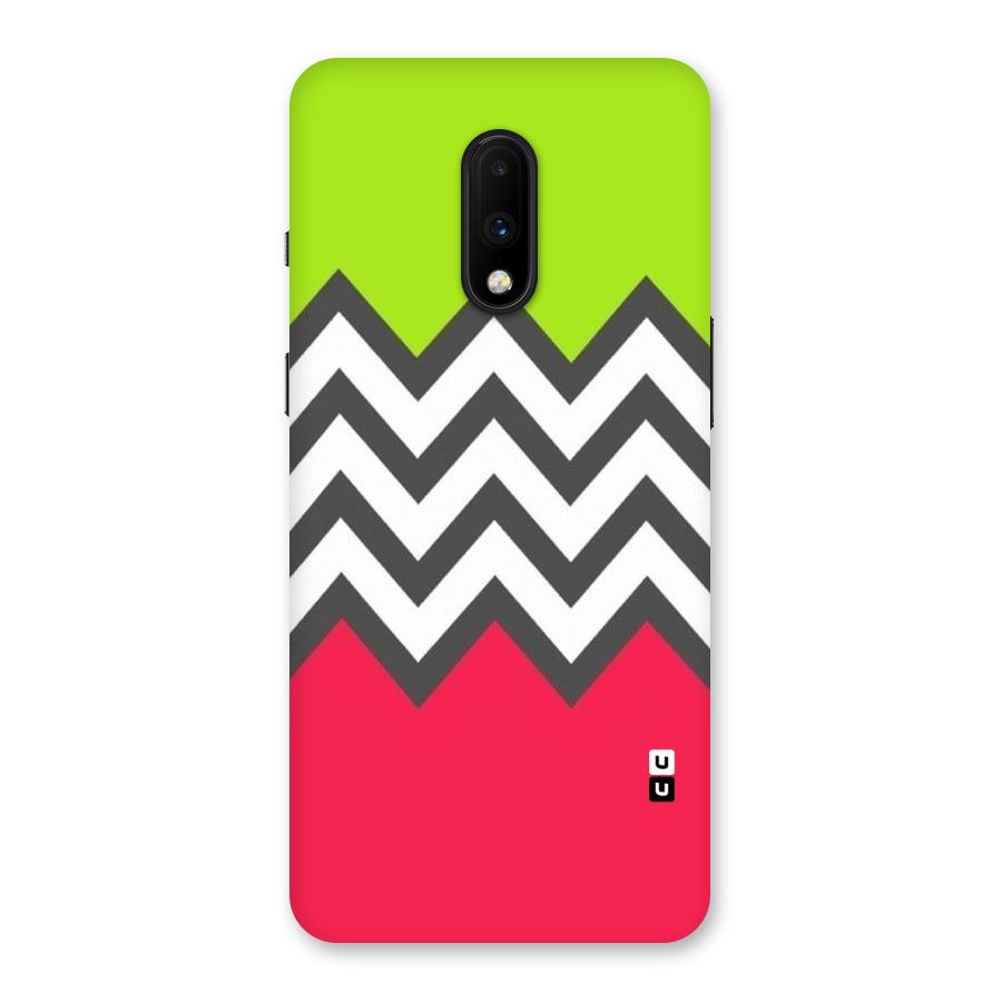 Cute Chevron Back Case for OnePlus 7