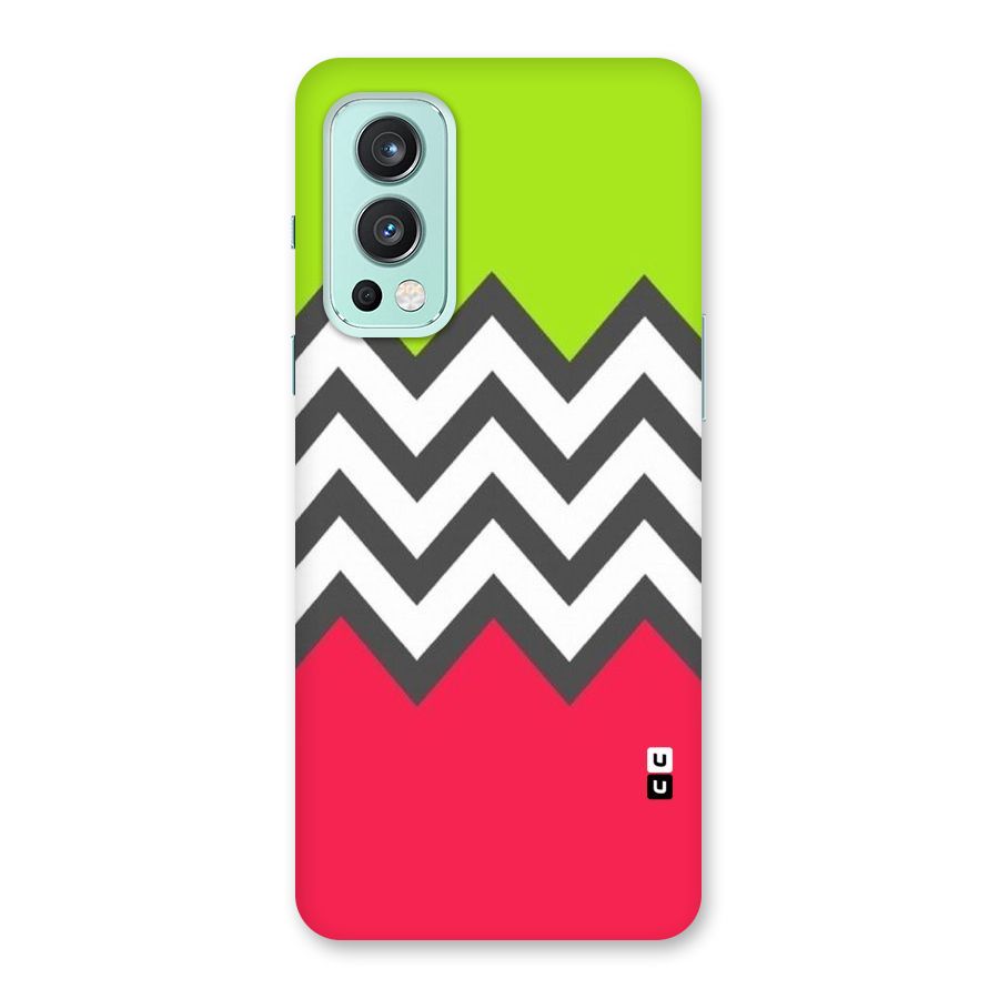 Cute Chevron Back Case for OnePlus Nord 2 5G