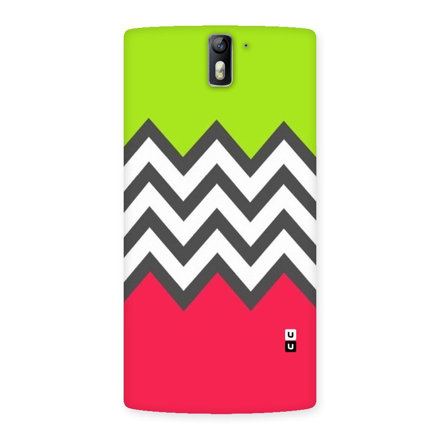 Cute Chevron Back Case for One Plus One