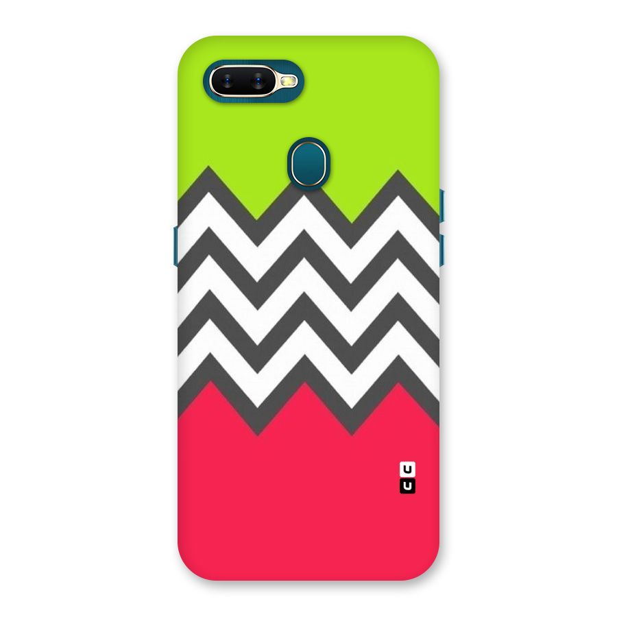 Cute Chevron Back Case for Oppo A11k
