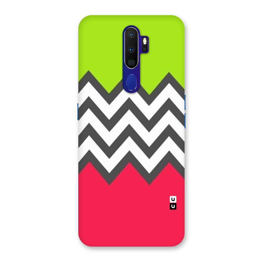 Cute Chevron Back Case for Oppo A9 (2020)