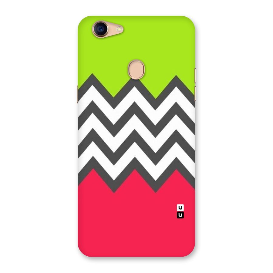 Cute Chevron Back Case for Oppo F5