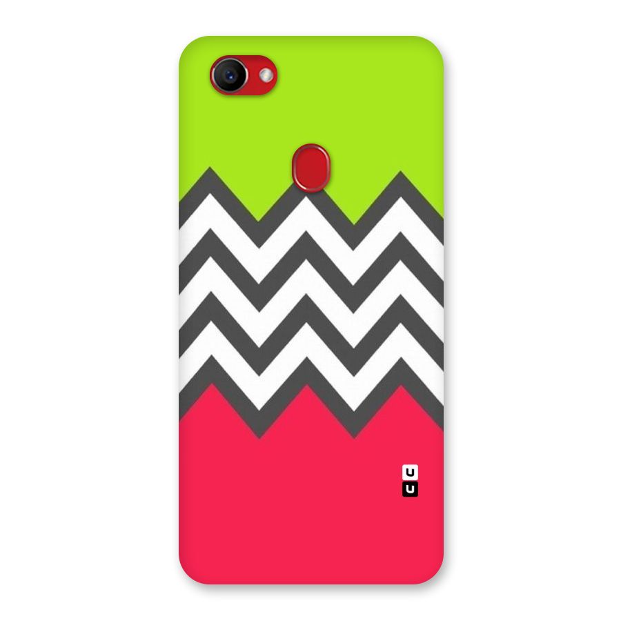 Cute Chevron Back Case for Oppo F7