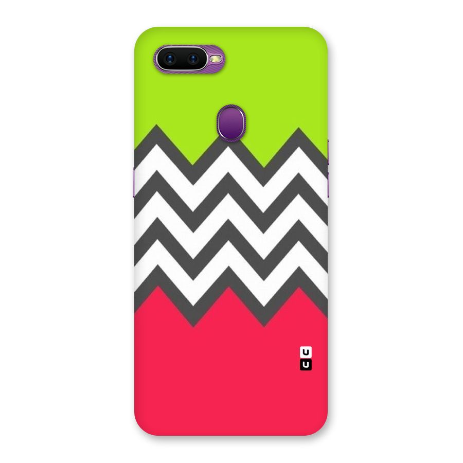 Cute Chevron Back Case for Oppo F9
