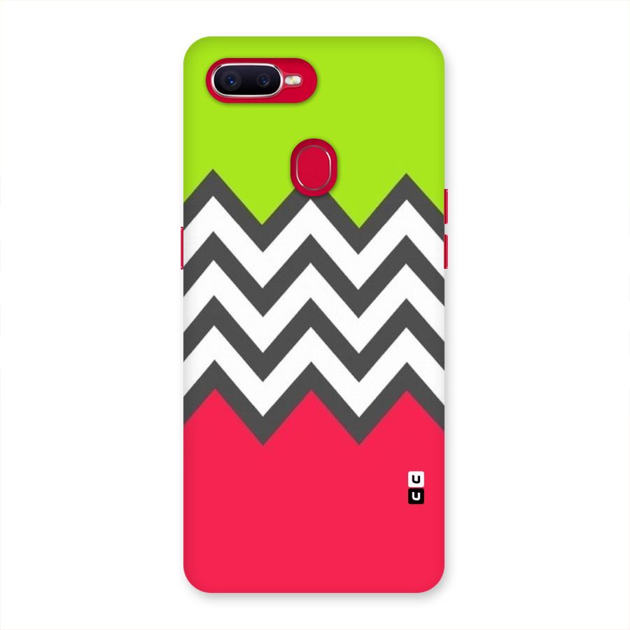Cute Chevron Back Case for Oppo F9 Pro