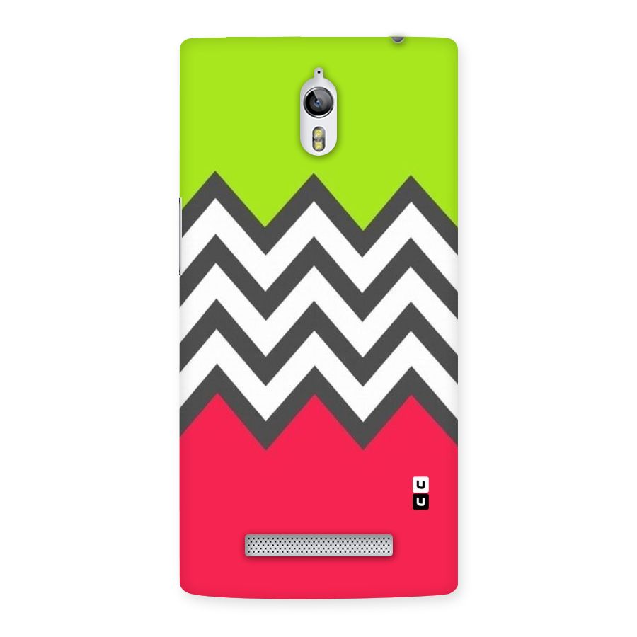 Cute Chevron Back Case for Oppo Find 7
