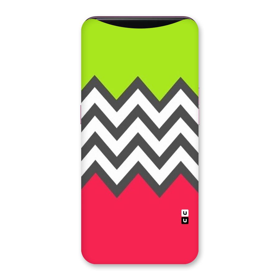 Cute Chevron Back Case for Oppo Find X
