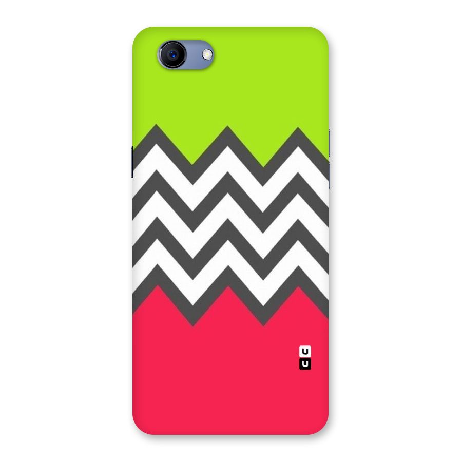 Cute Chevron Back Case for Oppo Realme 1