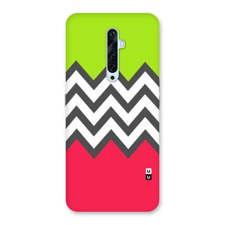Cute Chevron Back Case for Oppo Reno2 Z