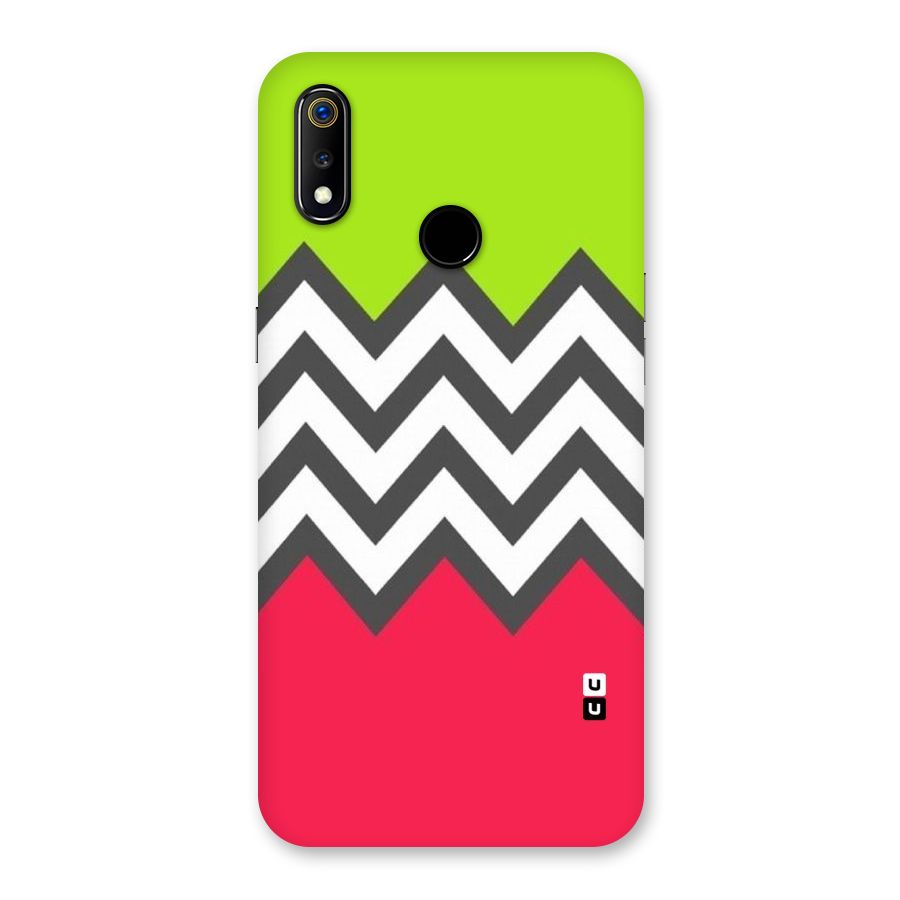 Cute Chevron Back Case for Realme 3