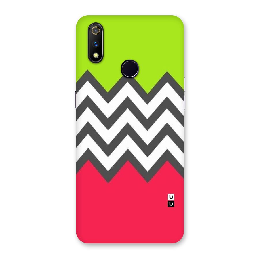 Cute Chevron Back Case for Realme 3 Pro