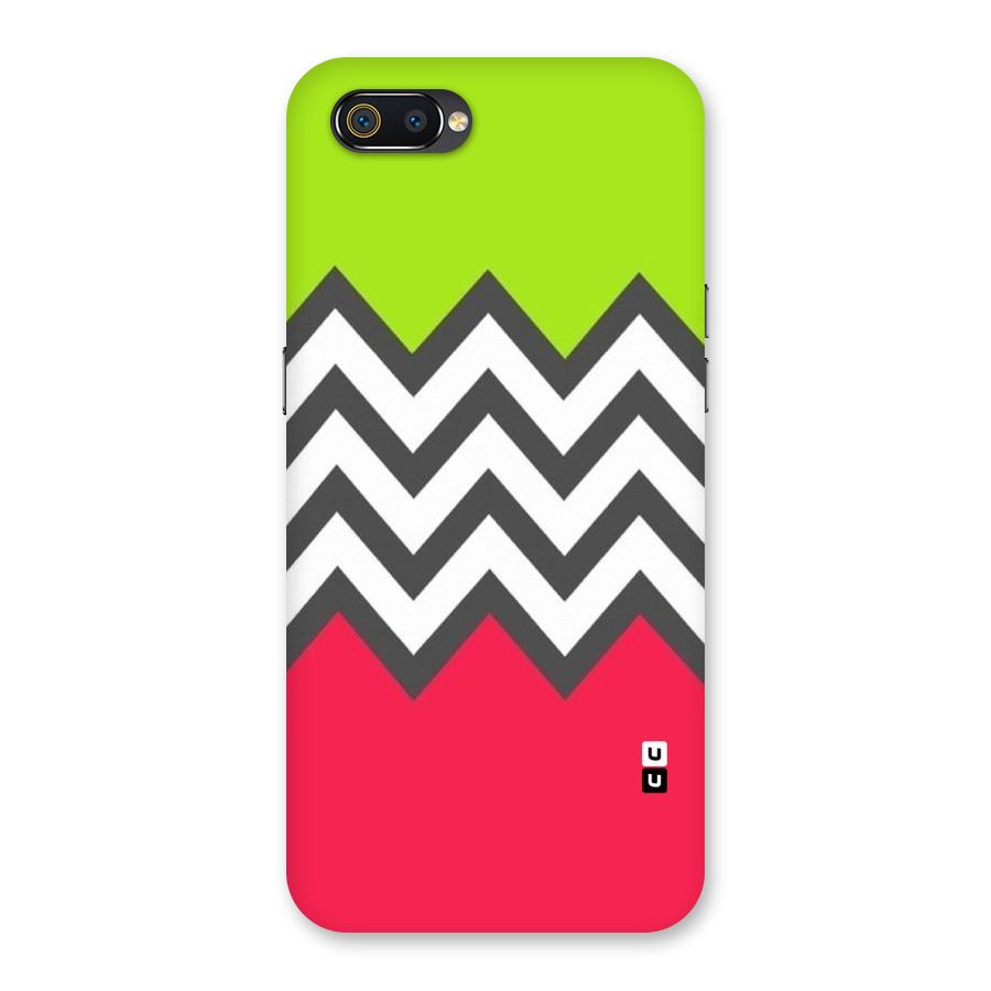 Cute Chevron Back Case for Realme C2