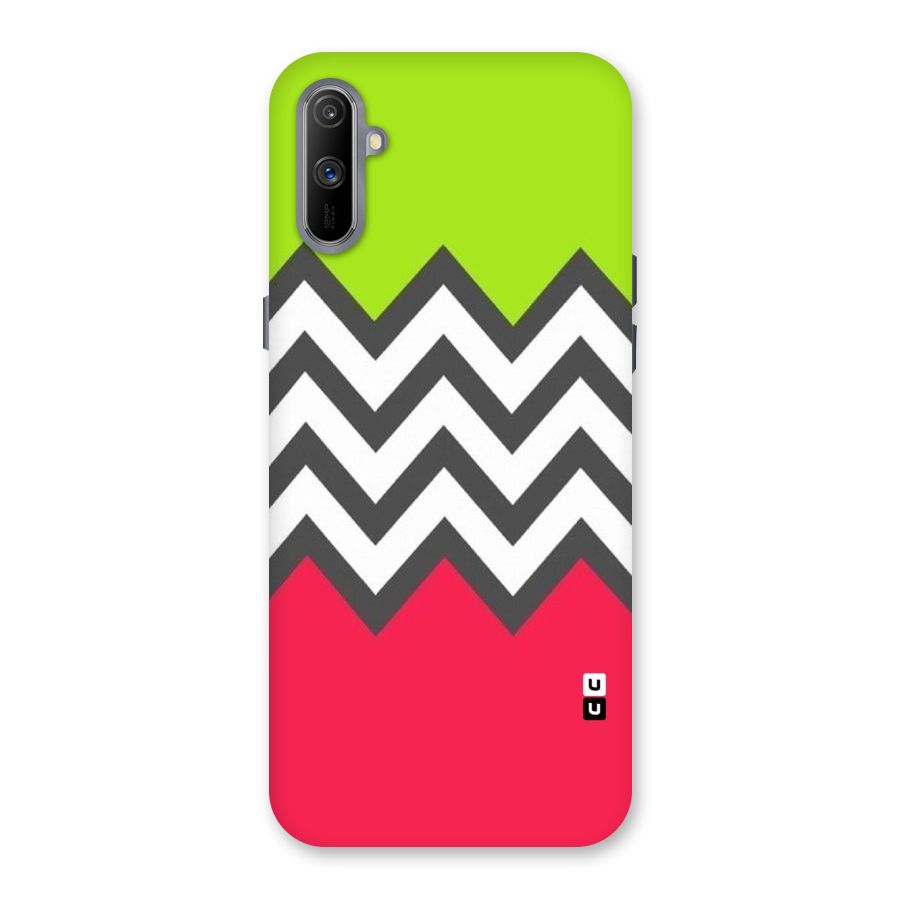 Cute Chevron Back Case for Realme C3