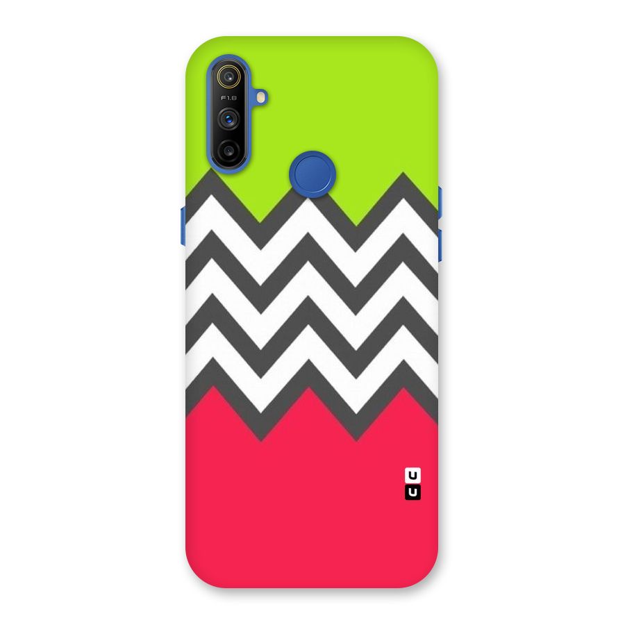 Cute Chevron Back Case for Realme Narzo 10A