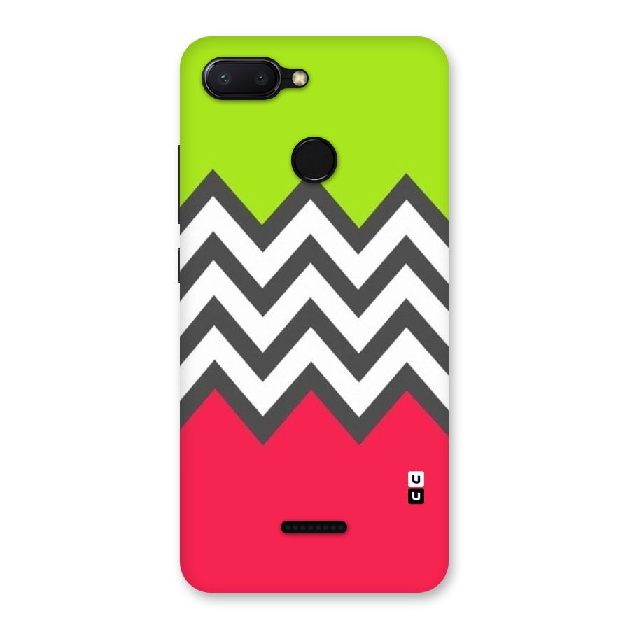 Cute Chevron Back Case for Redmi 6