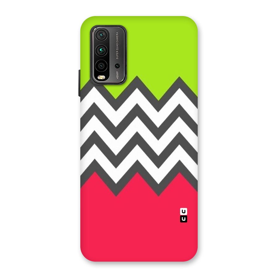 Cute Chevron Back Case for Redmi 9 Power