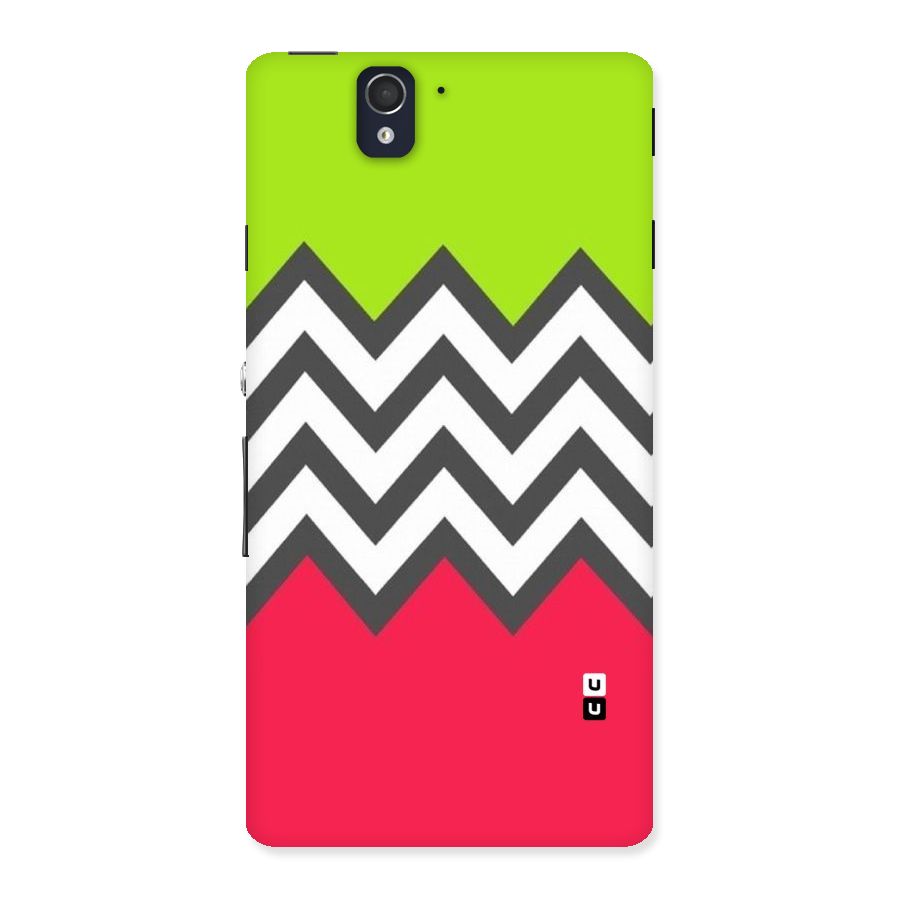 Cute Chevron Back Case for Sony Xperia Z