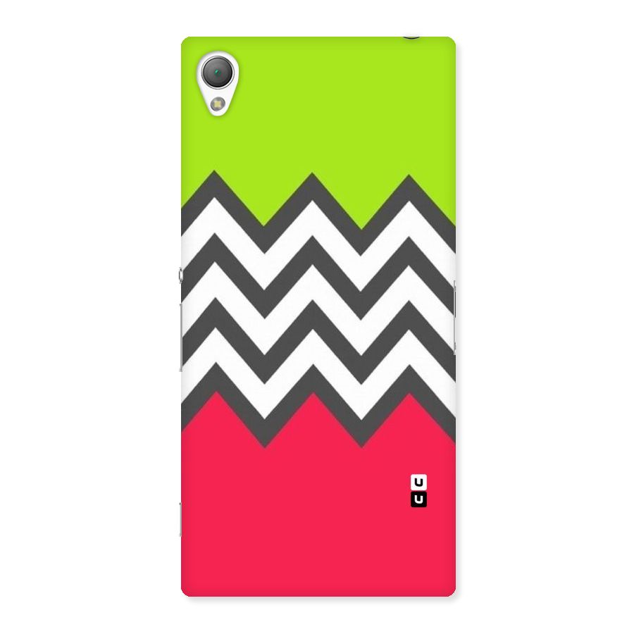Cute Chevron Back Case for Sony Xperia Z3