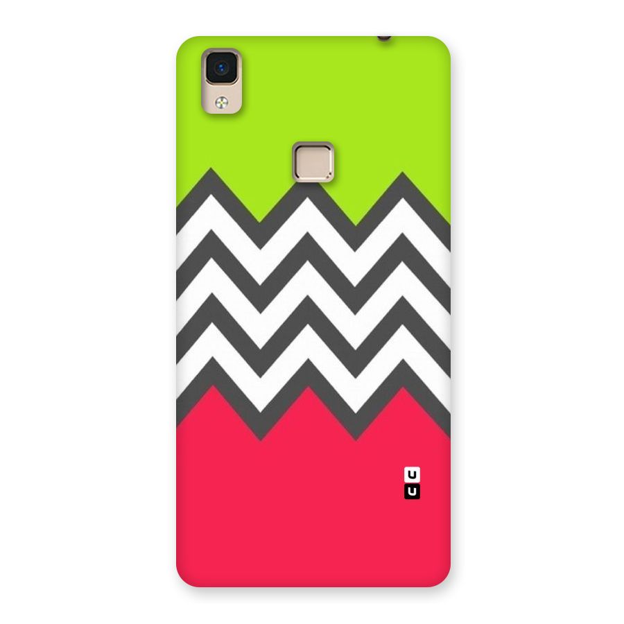 Cute Chevron Back Case for V3 Max
