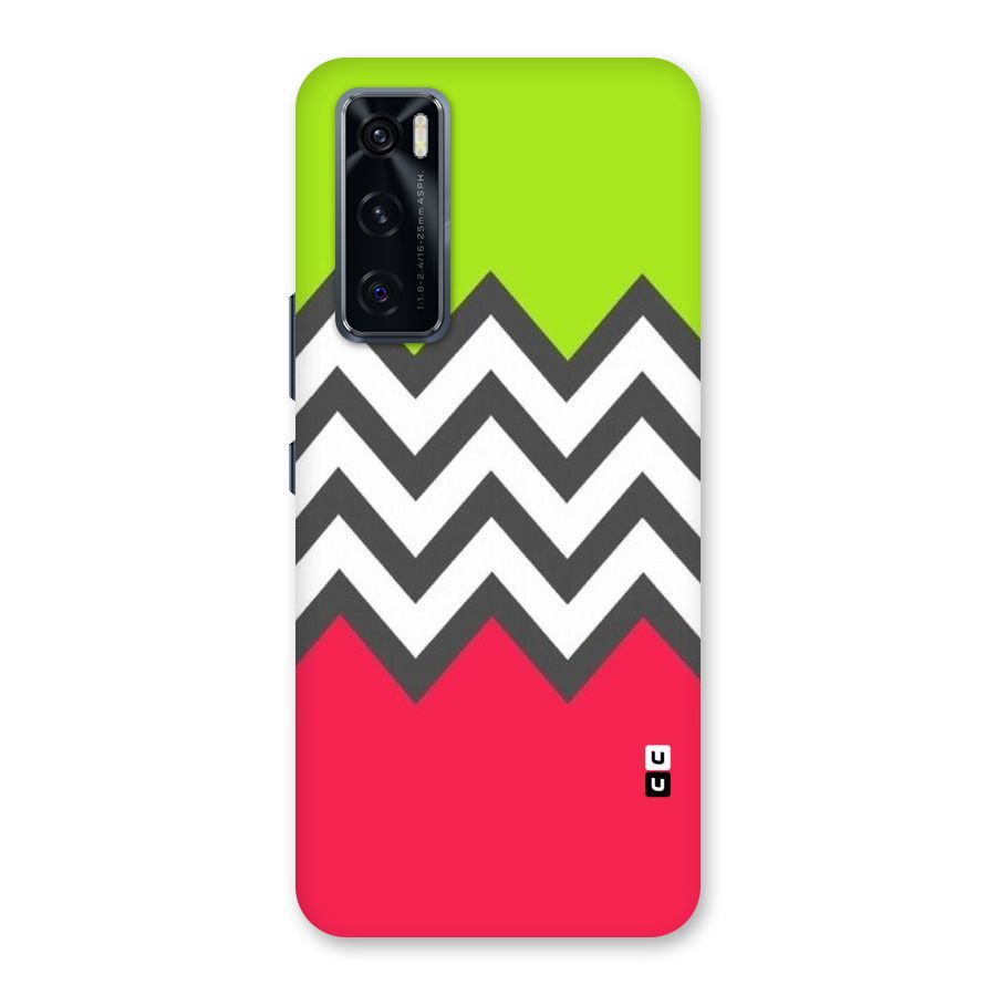 Cute Chevron Back Case for Vivo V20 SE