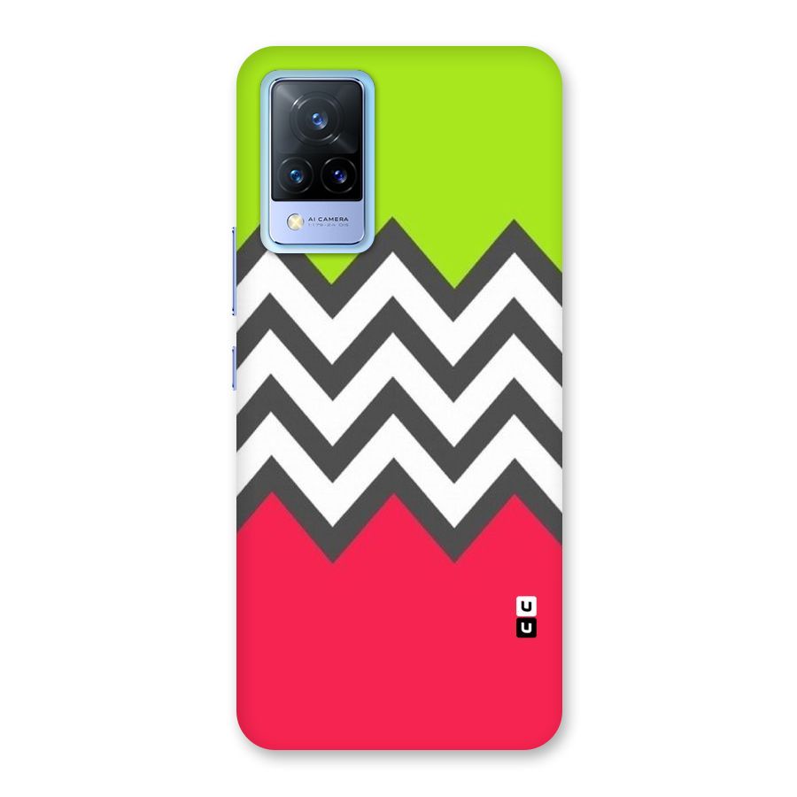 Cute Chevron Back Case for Vivo V21 5G