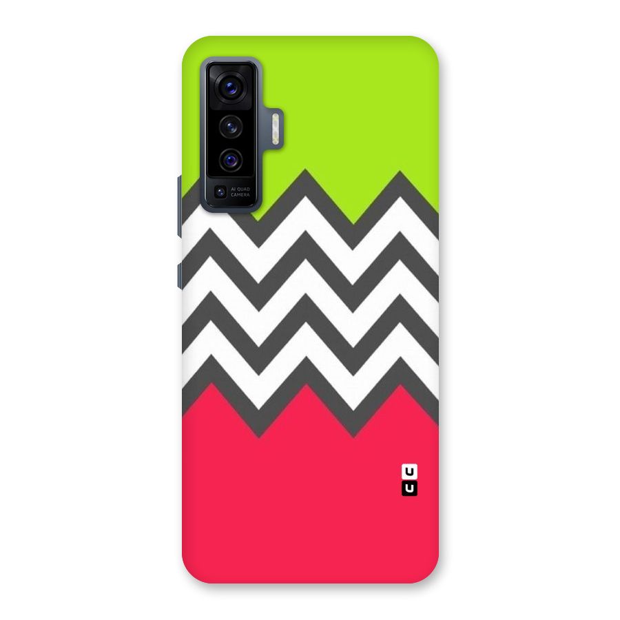 Cute Chevron Back Case for Vivo X50