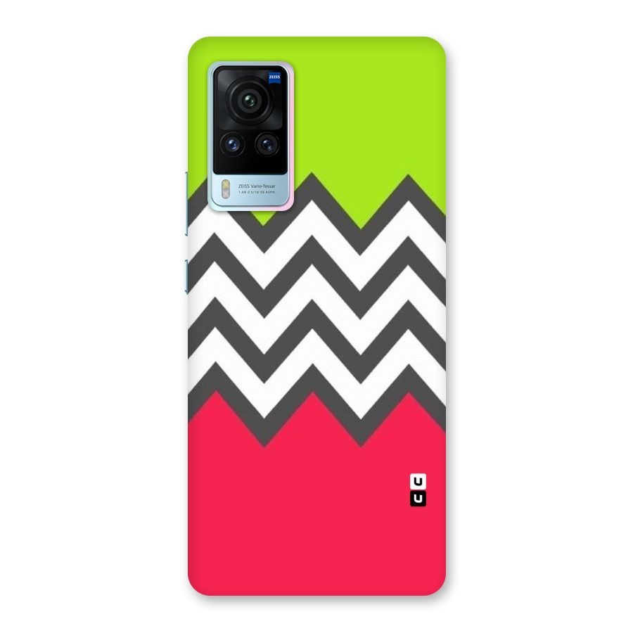 Cute Chevron Back Case for Vivo X60 Pro
