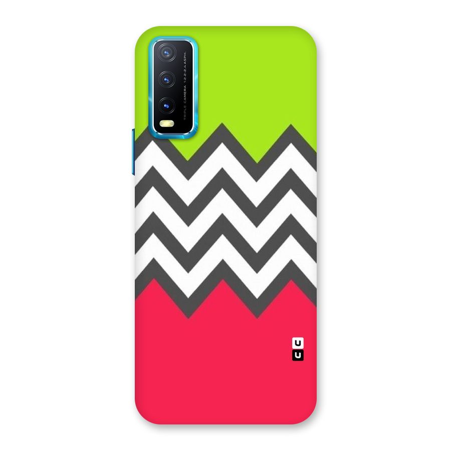 Cute Chevron Back Case for Vivo Y20A