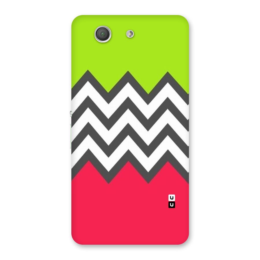 Cute Chevron Back Case for Xperia Z3 Compact