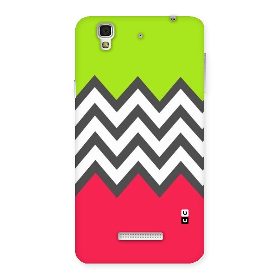 Cute Chevron Back Case for Yu Yureka