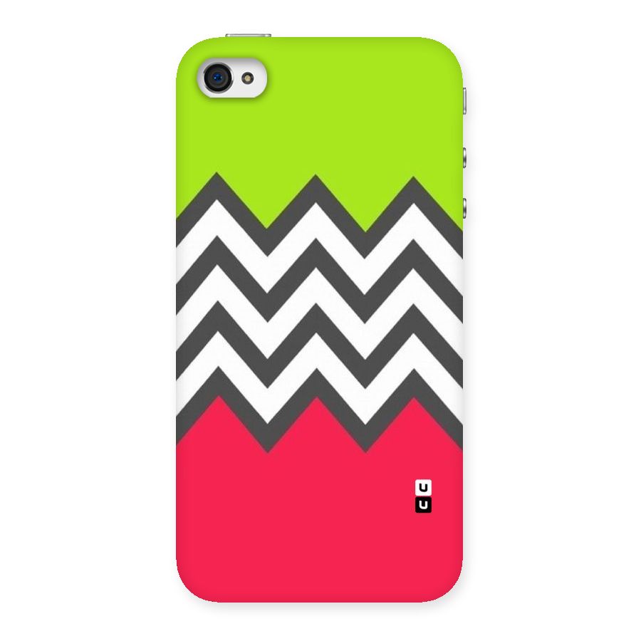 Cute Chevron Back Case for iPhone 4 4s