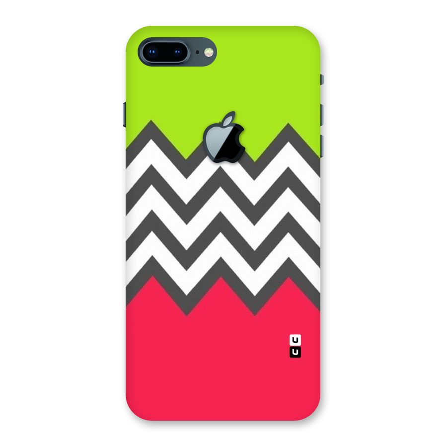 Cute Chevron Back Case for iPhone 7 Plus Apple Cut