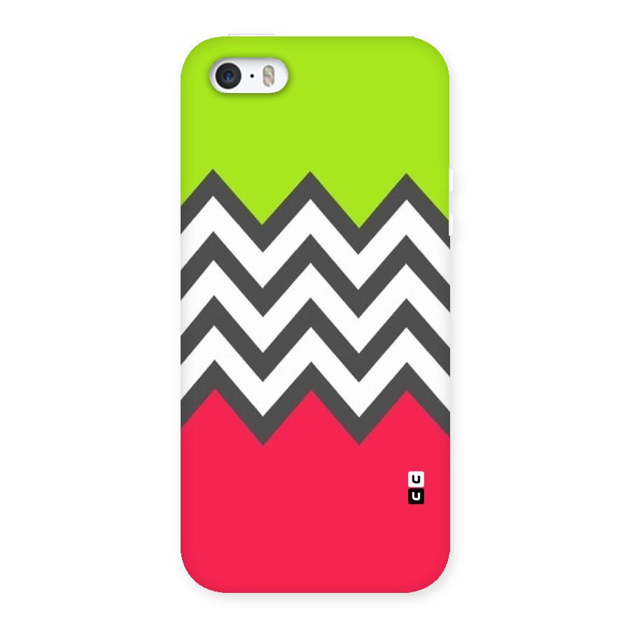 Cute Chevron Back Case for iPhone SE