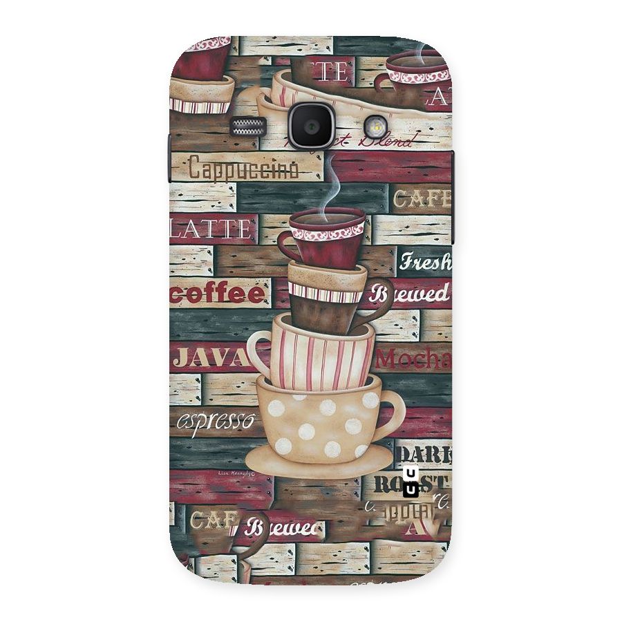 Cute Coffee Cups Back Case for Galaxy Ace 3
