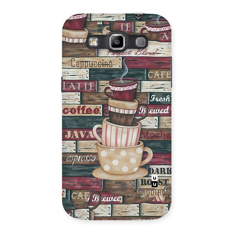 Cute Coffee Cups Back Case for Galaxy Grand Quattro